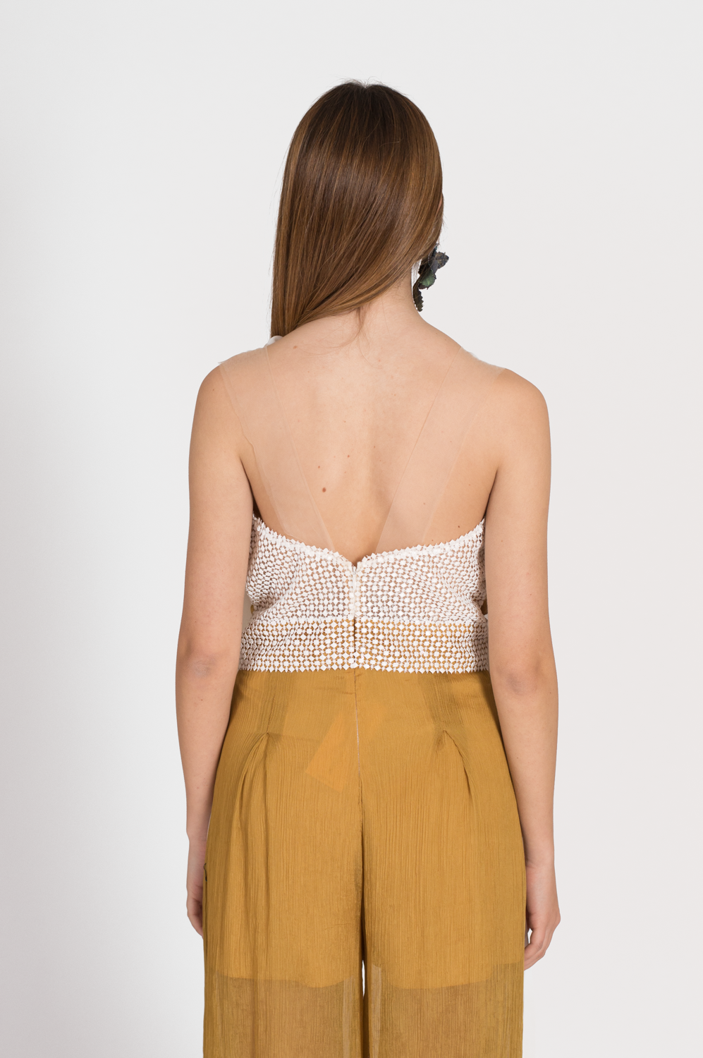 MUSTARD-COLORED SUIT